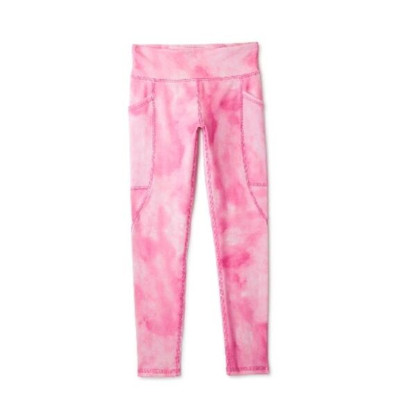 Girls Pull-On Active Athletic Comfy Leggings Pants 2-Pack Size L (10-12) Plus - Picture 3 of 7